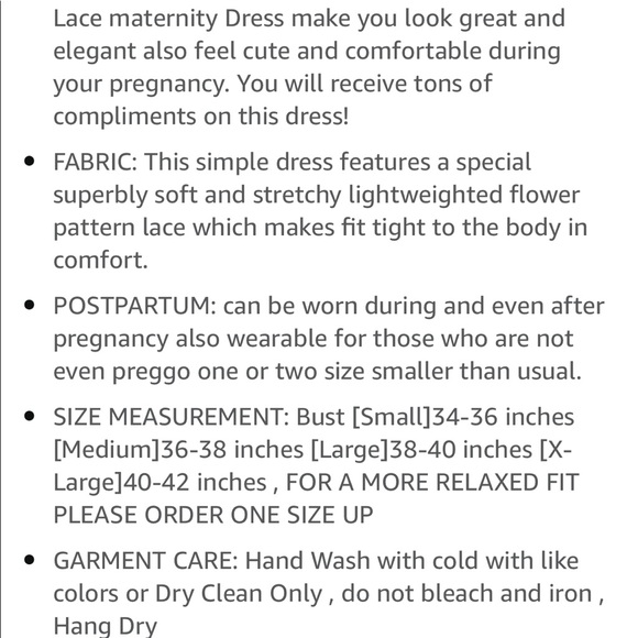 Maternity Dress - Picture 9 of 9